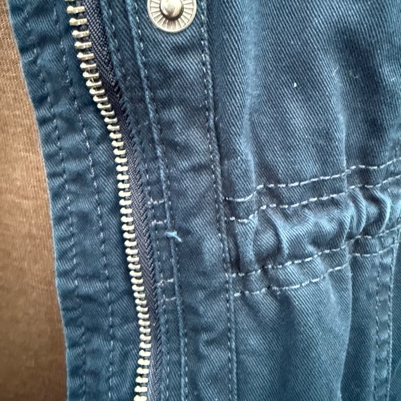 Y2K Hollister Navy Parka-Style Sherpa Lined Jacket - Picture 11 of 12